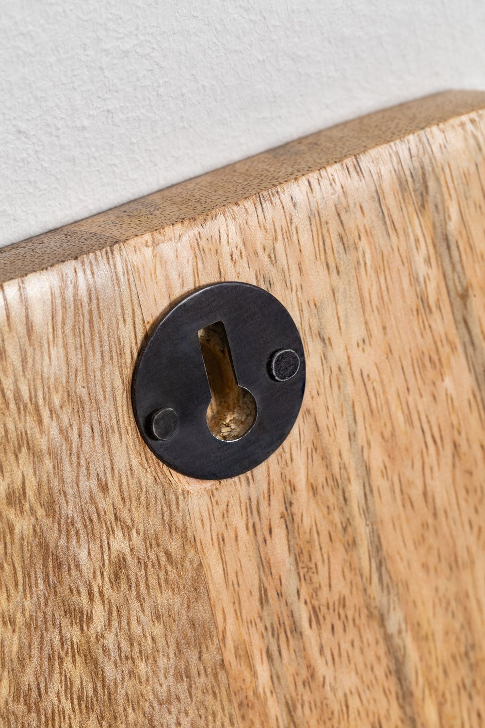 Appendiabiti da parete in legno di mango Niala - SKLUM