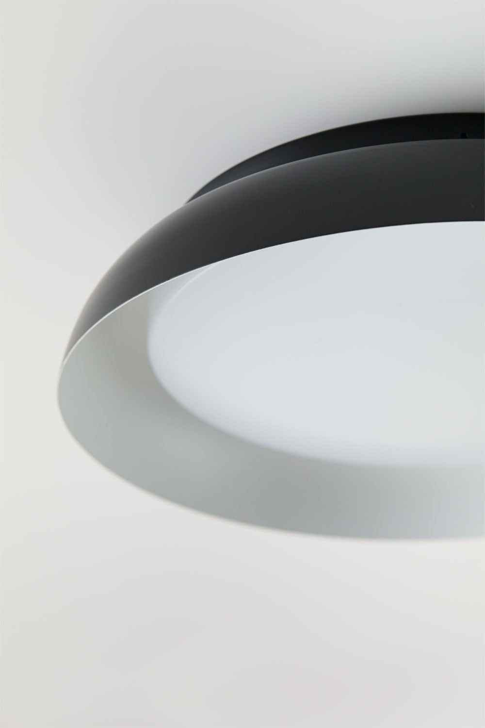 Plafoniera da soffitto LED per esterni in acciaio Azanuy, immagine della galleria 3