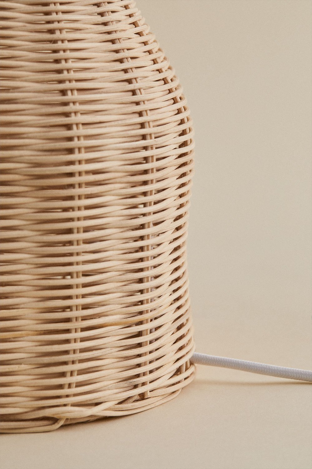 Lampada da tavolo in rattan Zakai, immagine della galleria 5