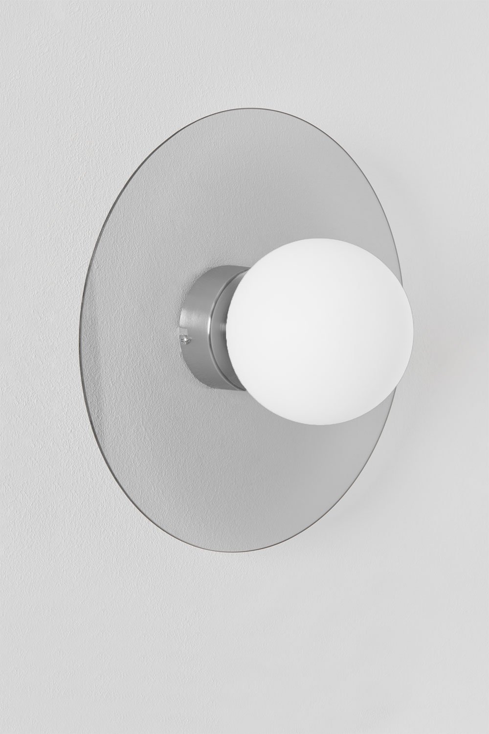 Lampada da parete per bagno Jorien con sfera di vetro        , immagine della galleria 1