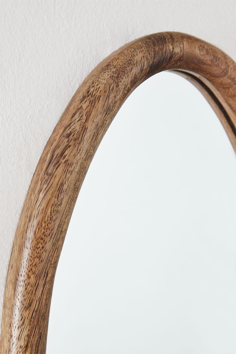 Set di 3 specchi da parete in legno di mango Gabael Design, immagine della galleria 4