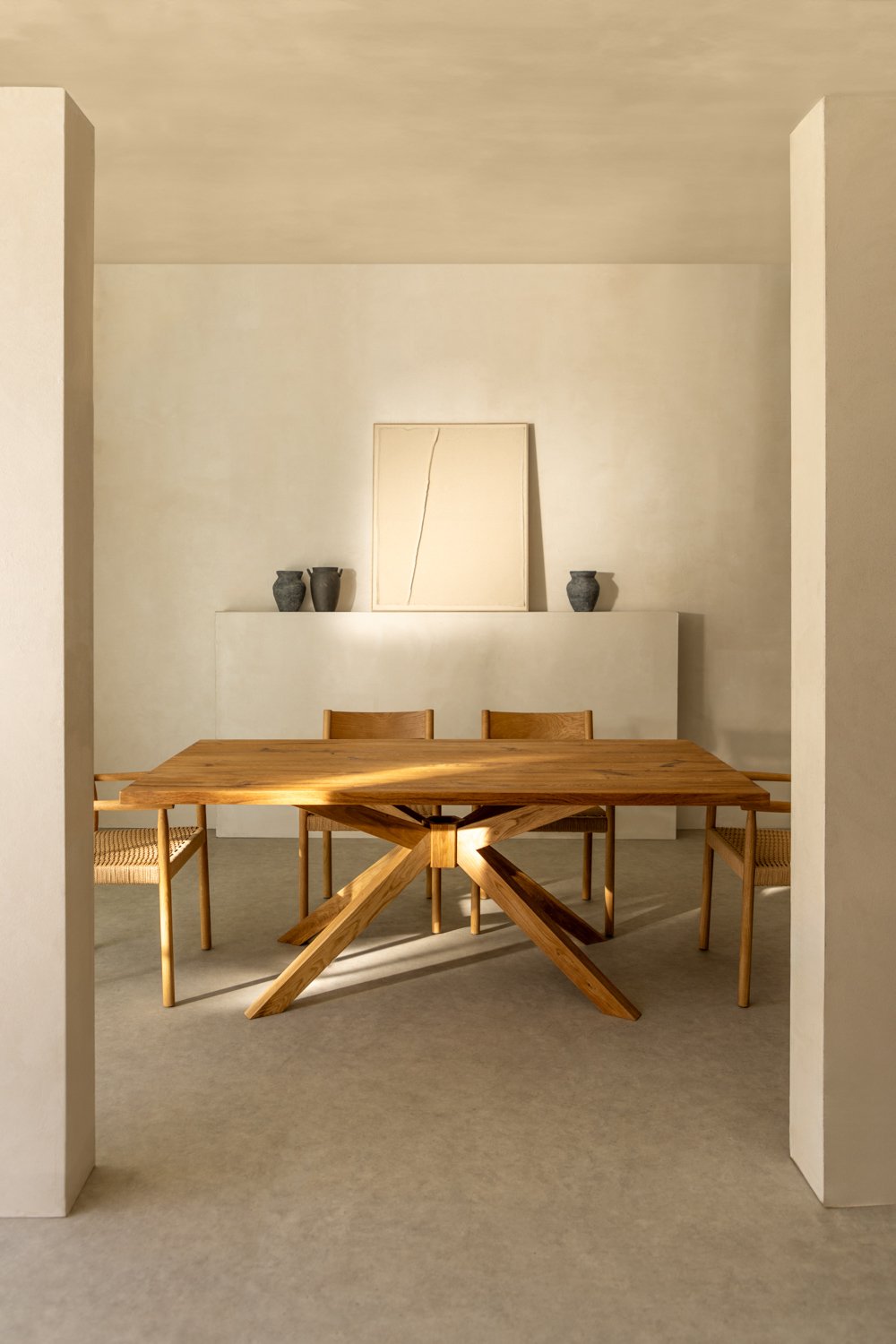 Tavolo Rettangolo in Legno (190x100 cm) Jal, immagine della galleria 1