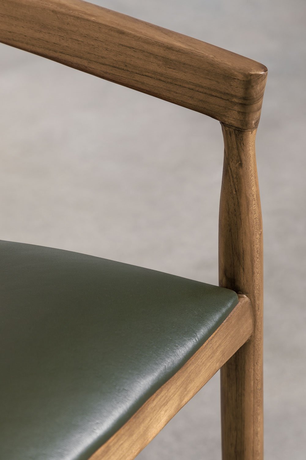 Confezione da 2 sgabelli alti in pelle Visby (70 cm), immagine della galleria 3087624