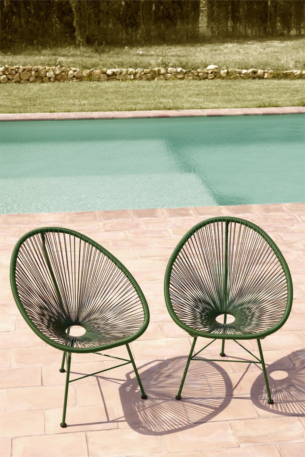Confezione da 2 poltrone da giardino New Acapulco , immagine della galleria 1