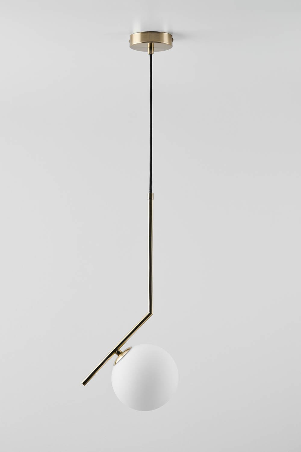 Lampada da soffitto in acciaio inox Linorayle, immagine della galleria 2