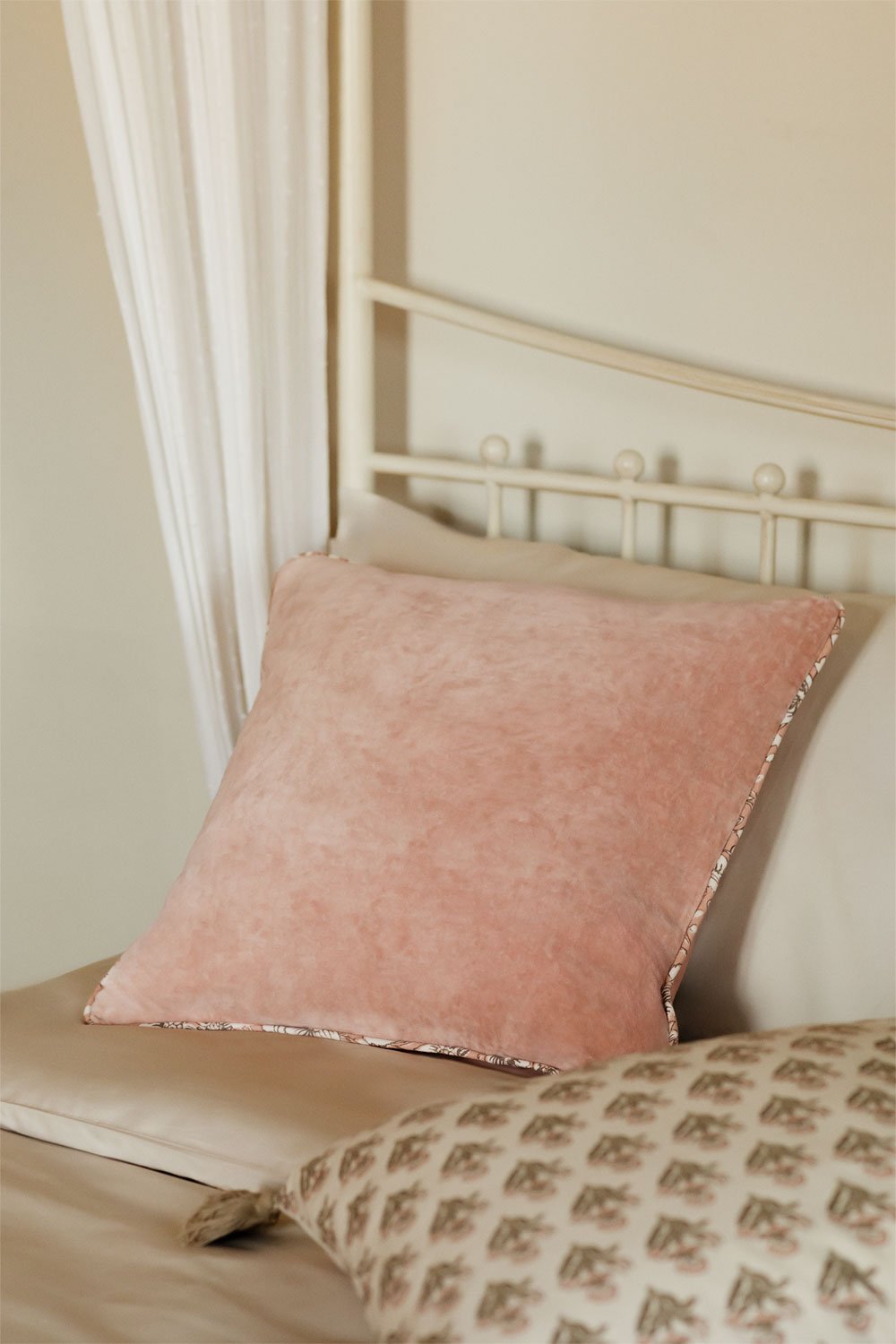 Cuscino quadrato in velluto (45x45 cm) Arjona , immagine della galleria 8