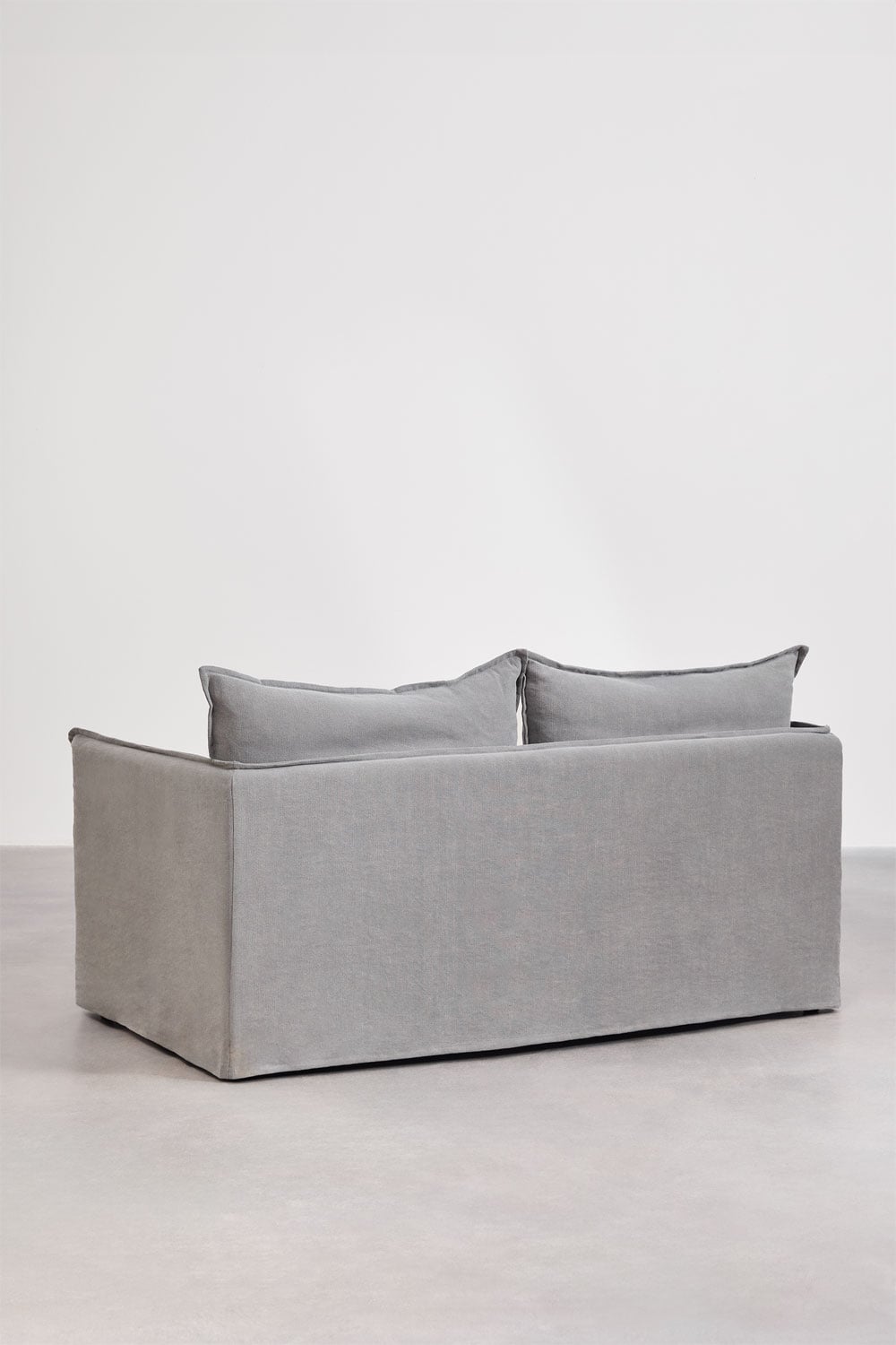 Divano Grace a 2 posti in lino e cotone, immagine della galleria 6