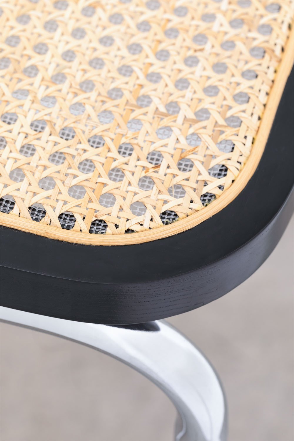 Set di 2 sedie da pranzo in rattan Tento, immagine della galleria 6