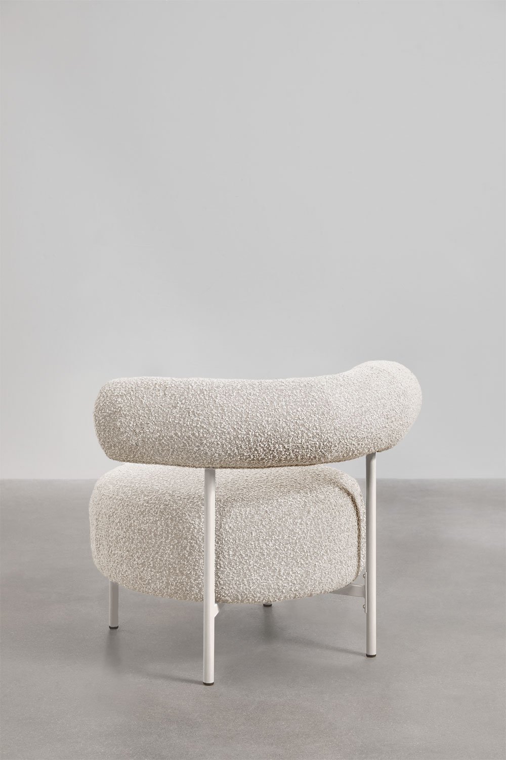 Set di 2 poltrone in tessuto bouclé Arieta, immagine della galleria 5