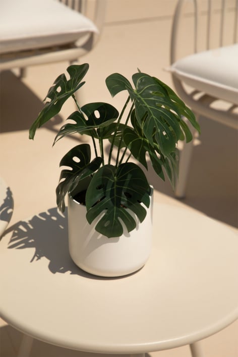 Pianta artificiale decorativa Monstera 35 cm