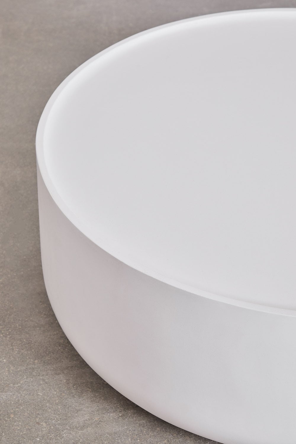 Tavolino da giardino rotondo Ø80 cm in cemento Darwys   , immagine della galleria 4