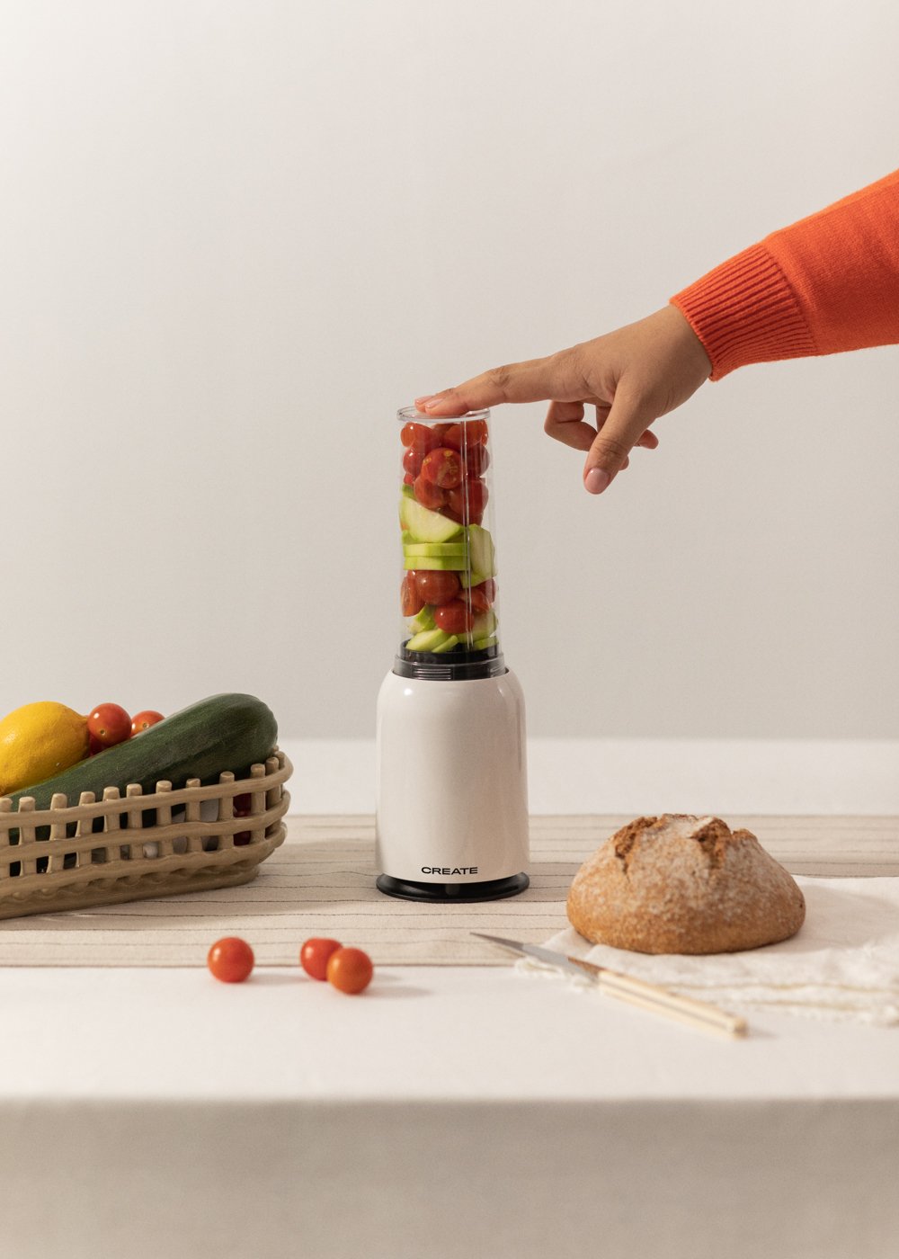 CREATE - MOI STUDIO - Frullatore con bicchiere portatile, immagine della galleria 2