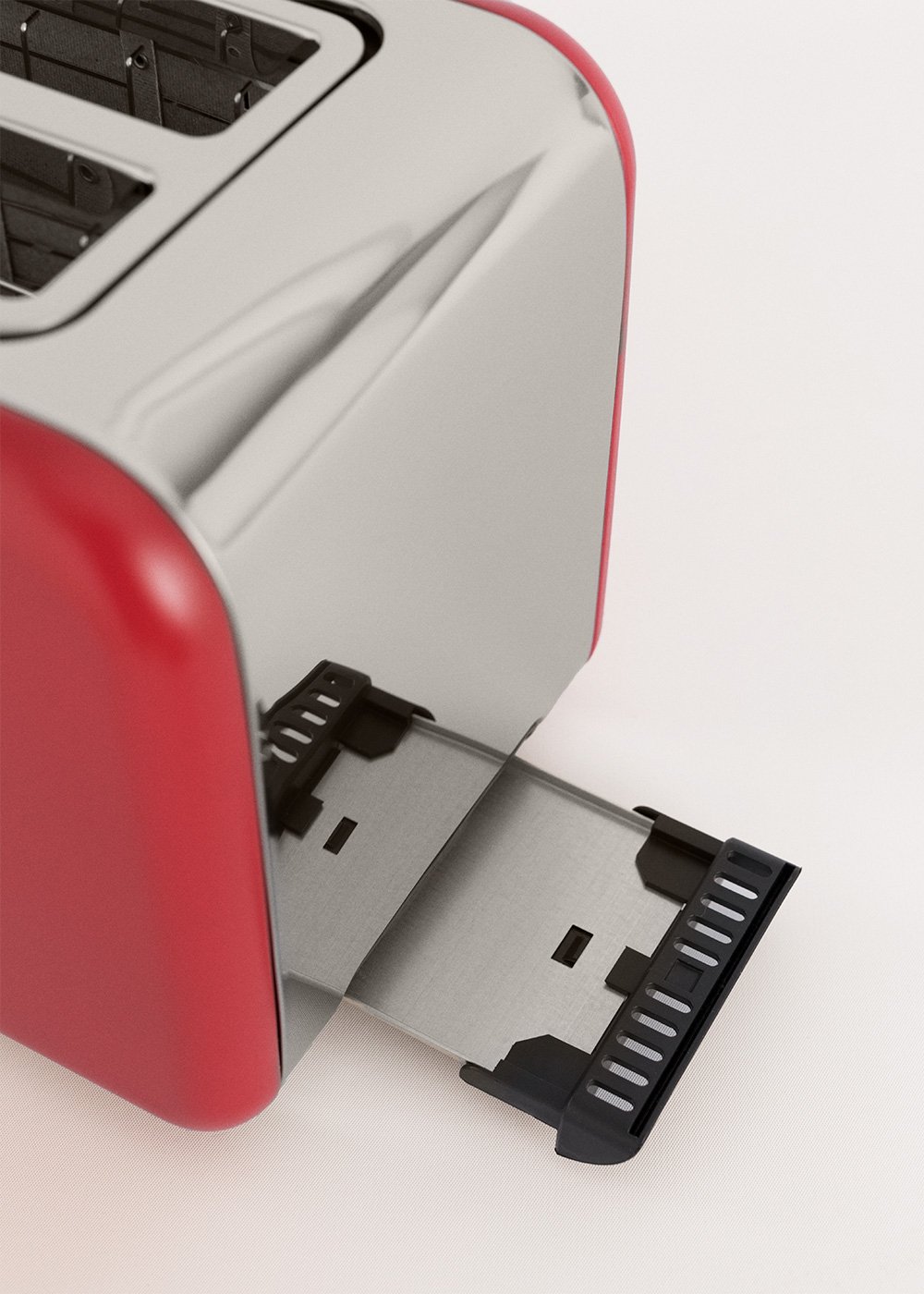 CREATE - TOAST RETRO - Tostapane per fette larghe, immagine della galleria 6