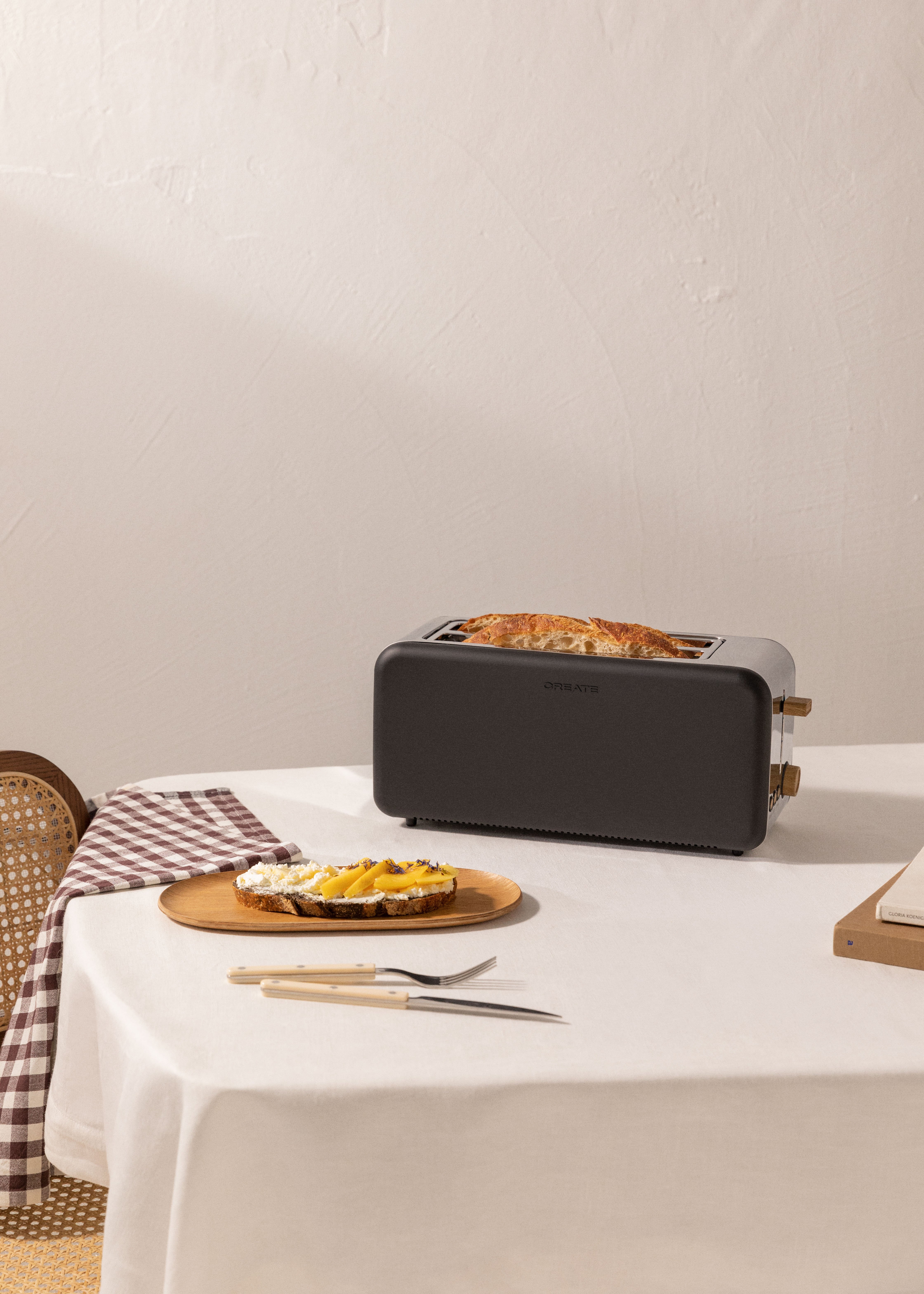 CREATE - TOAST RETRO - Tostapane per fette larghe, immagine della galleria 1