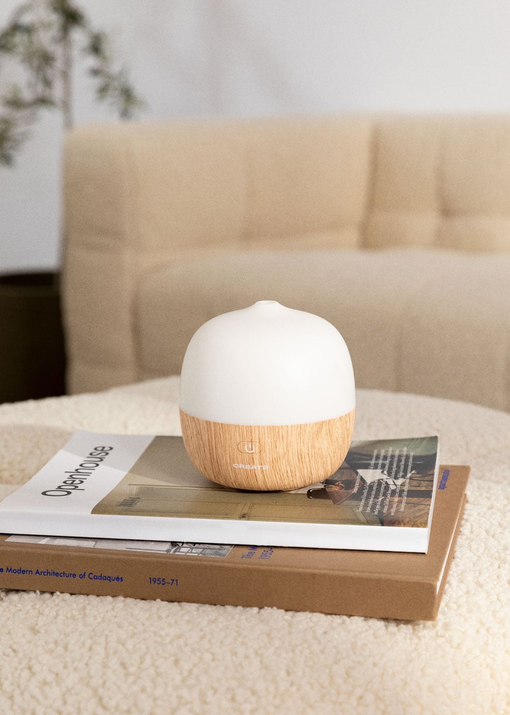 Diffusore Di Aromi Venus In Bambù E Ceramica | A Candela Per Oli Essenziali | Elegante E Naturale