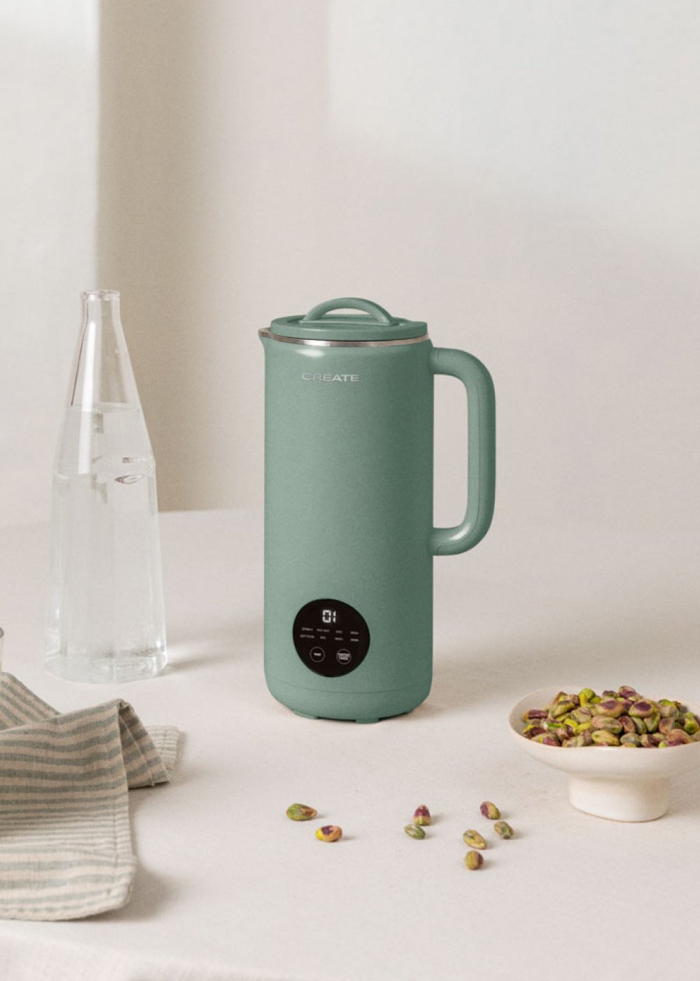 CREATE - VEGAN MILK MAKER STUDIO - Macchina multifunzione per bevande vegetali da 850 ml, immagine della galleria 1