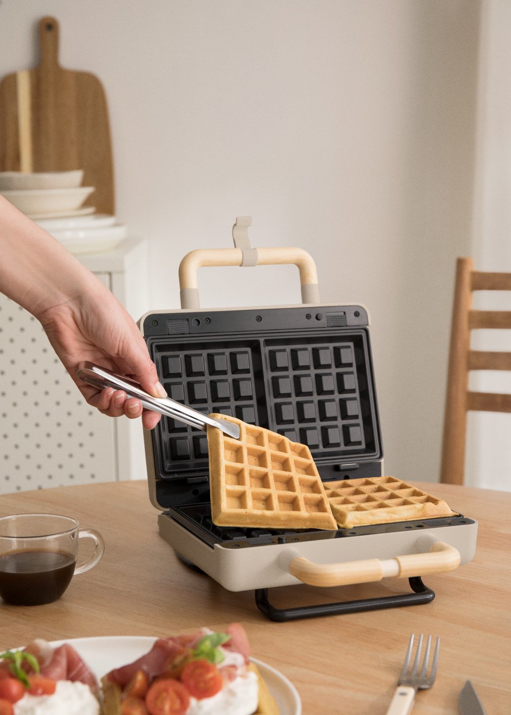CREATE - STONE STUDIO - Tostiera per panini, grill e waffle con piastre intercambiabili, immagine della galleria 2