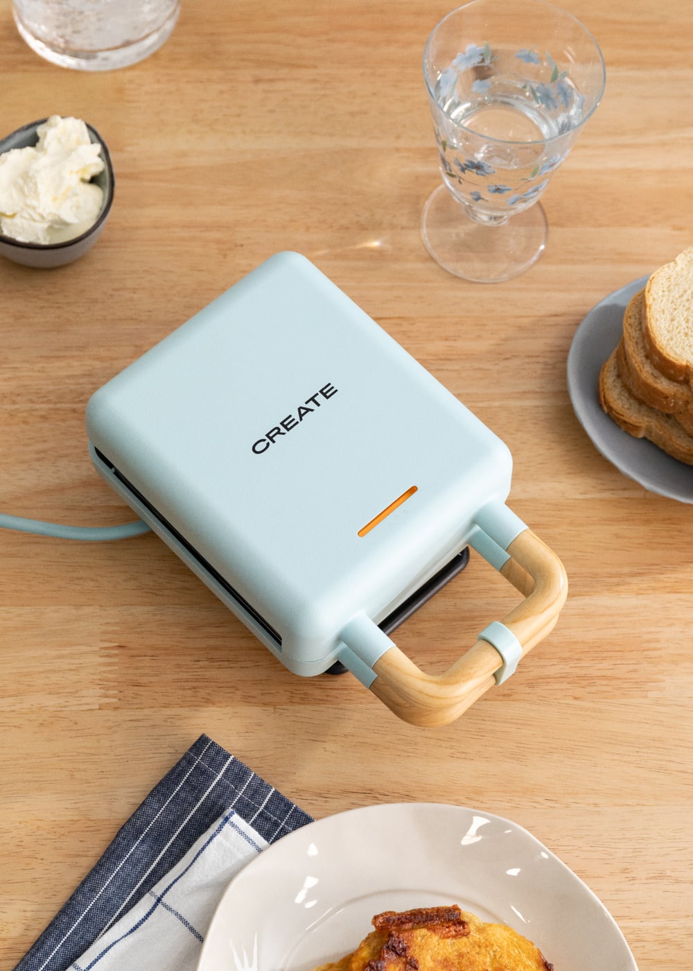 CREATE - STONE STUDIO - Tostiera per panini, grill e waffle con piastre intercambiabili, immagine della galleria 1