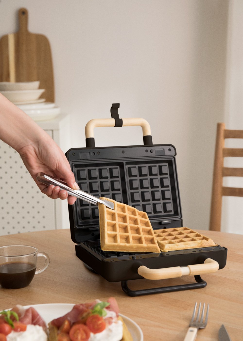 CREATE - STONE STUDIO - Tostiera per panini, grill e waffle con piastre intercambiabili, immagine della galleria 2