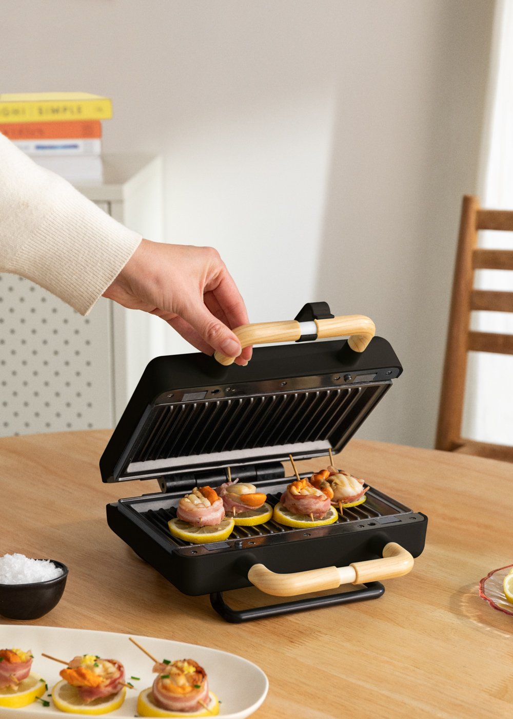 CREATE - STONE STUDIO - Tostiera per panini, grill e waffle con piastre intercambiabili, immagine della galleria 3