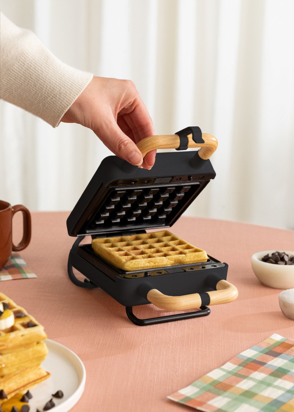 CREATE - STONE STUDIO - Tostiera per panini, grill e waffle con piastre intercambiabili, immagine della galleria 2