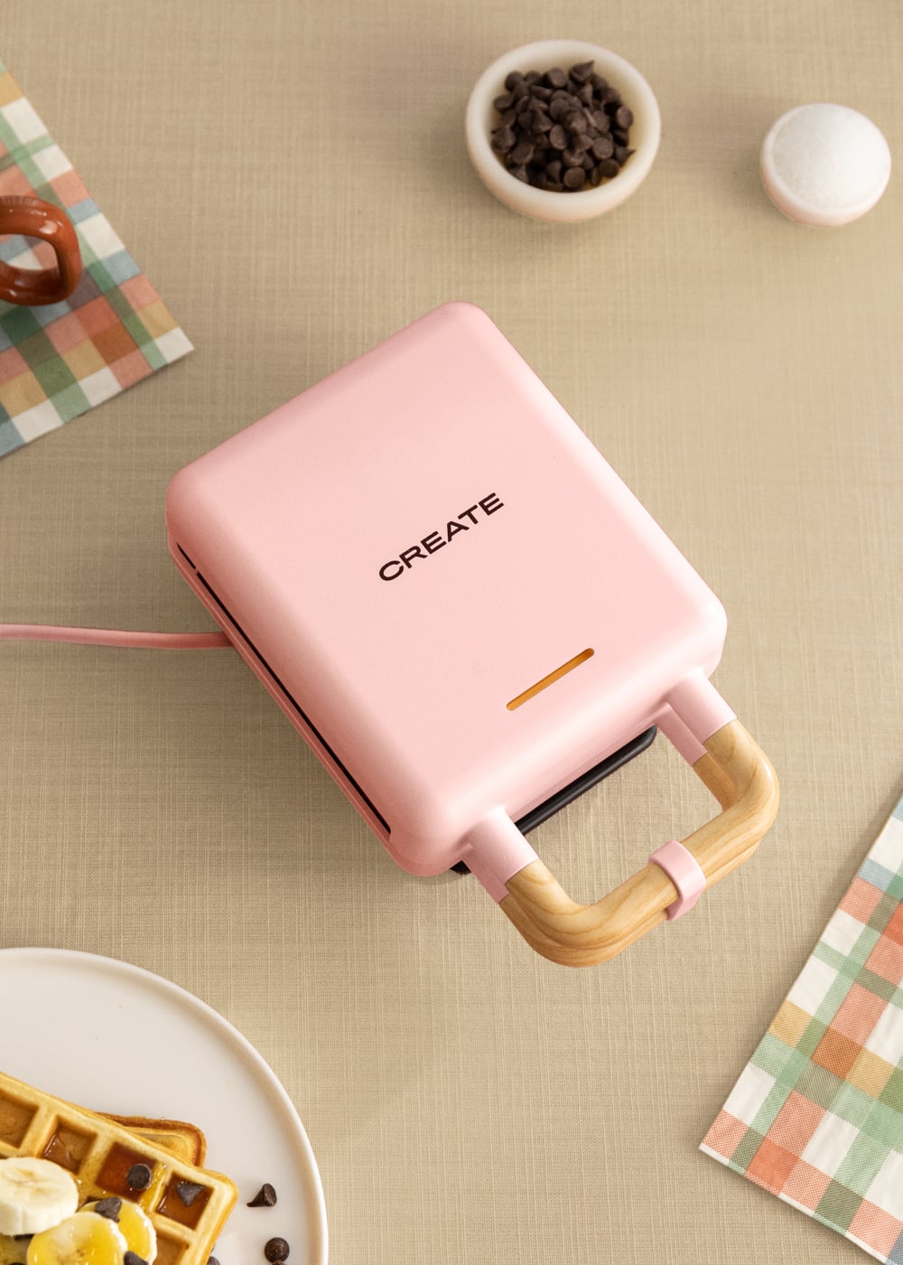 CREATE - STONE STUDIO - Tostiera per panini, grill e waffle con piastre intercambiabili, immagine della galleria 1