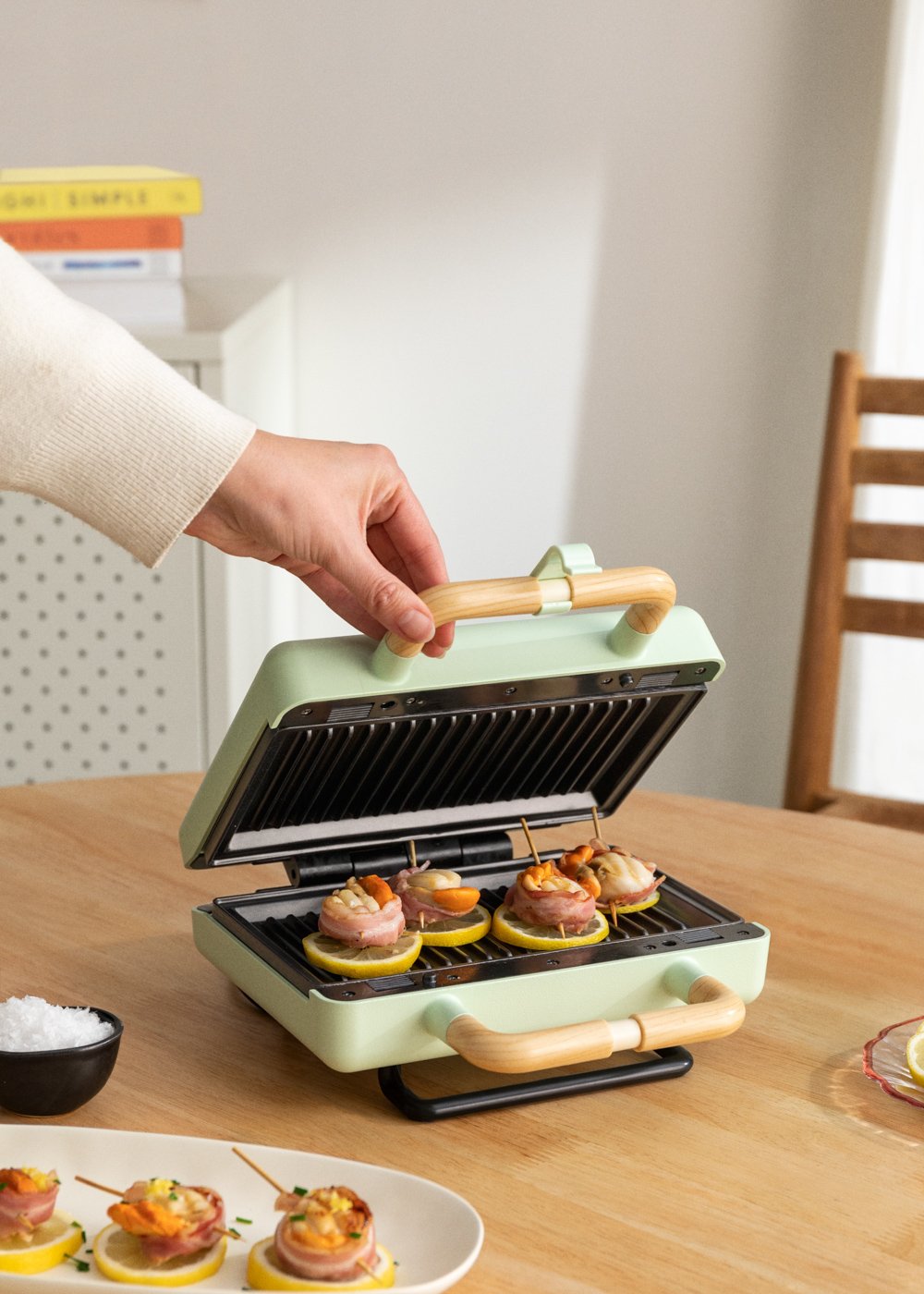 CREATE - STONE STUDIO - Tostiera per panini, grill e waffle con piastre intercambiabili, immagine della galleria 2