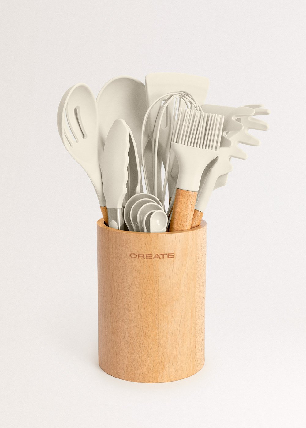 CREATE - KITCHENWARE STUDIO - Utensili da cucina in legno e silicone, immagine della galleria 1