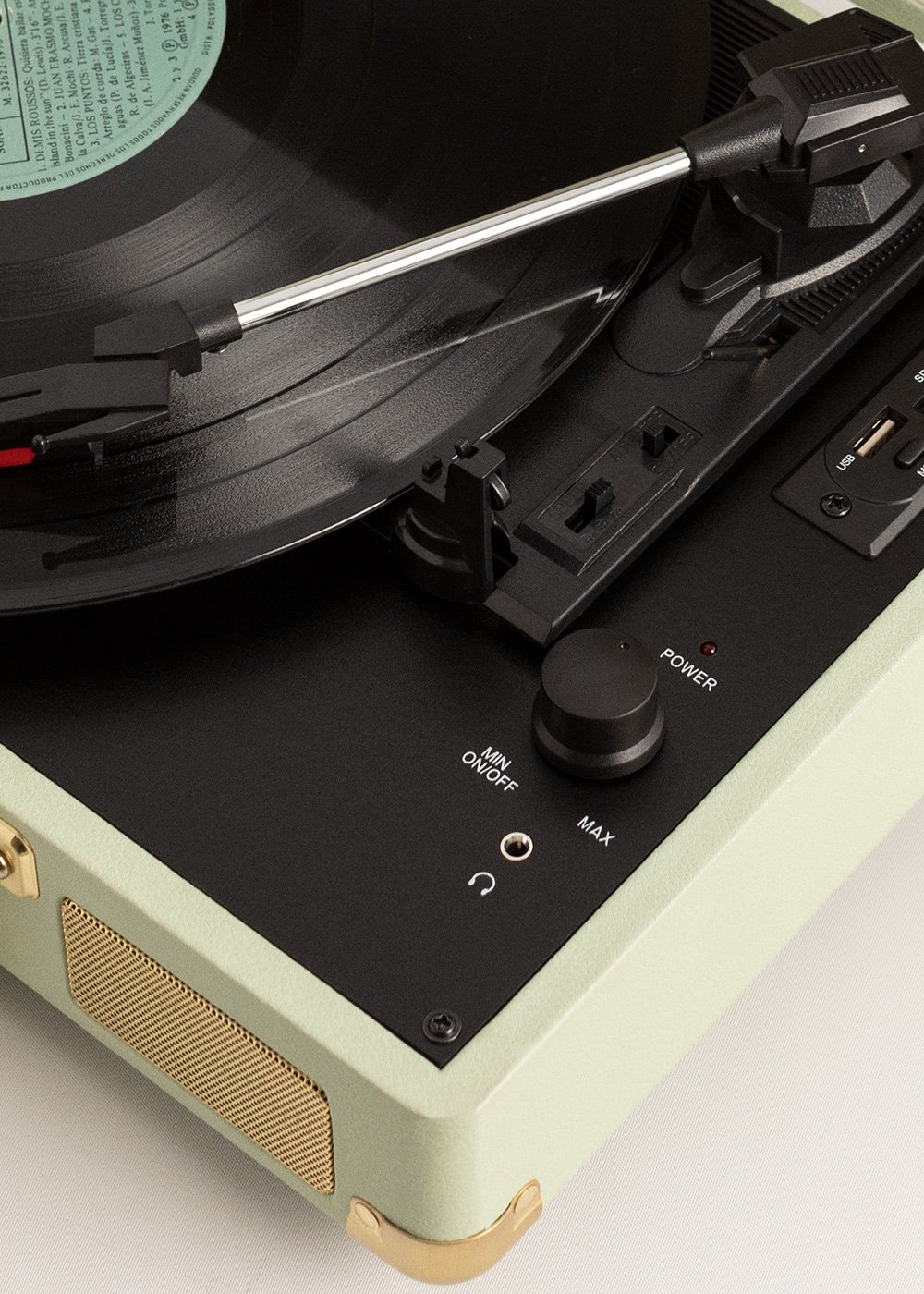 CREATE - RECORD PLAYER POP - Giradischi portatile a valigetta con Bluetooth USB, SD, MicroSD e MP3 , immagine della galleria 7