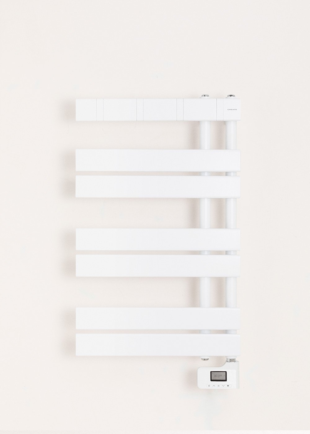 CREATE - WARM TOWEL MODERN - Scaldasalviette elettrico da parete, immagine della galleria 2