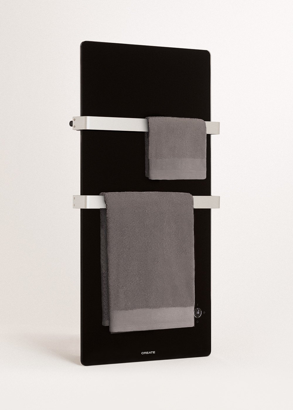 CREATE - WARM TOWEL CRYSTAL - Scaldasalviette elettrico in cristallo con WiFi 600W, immagine della galleria 3