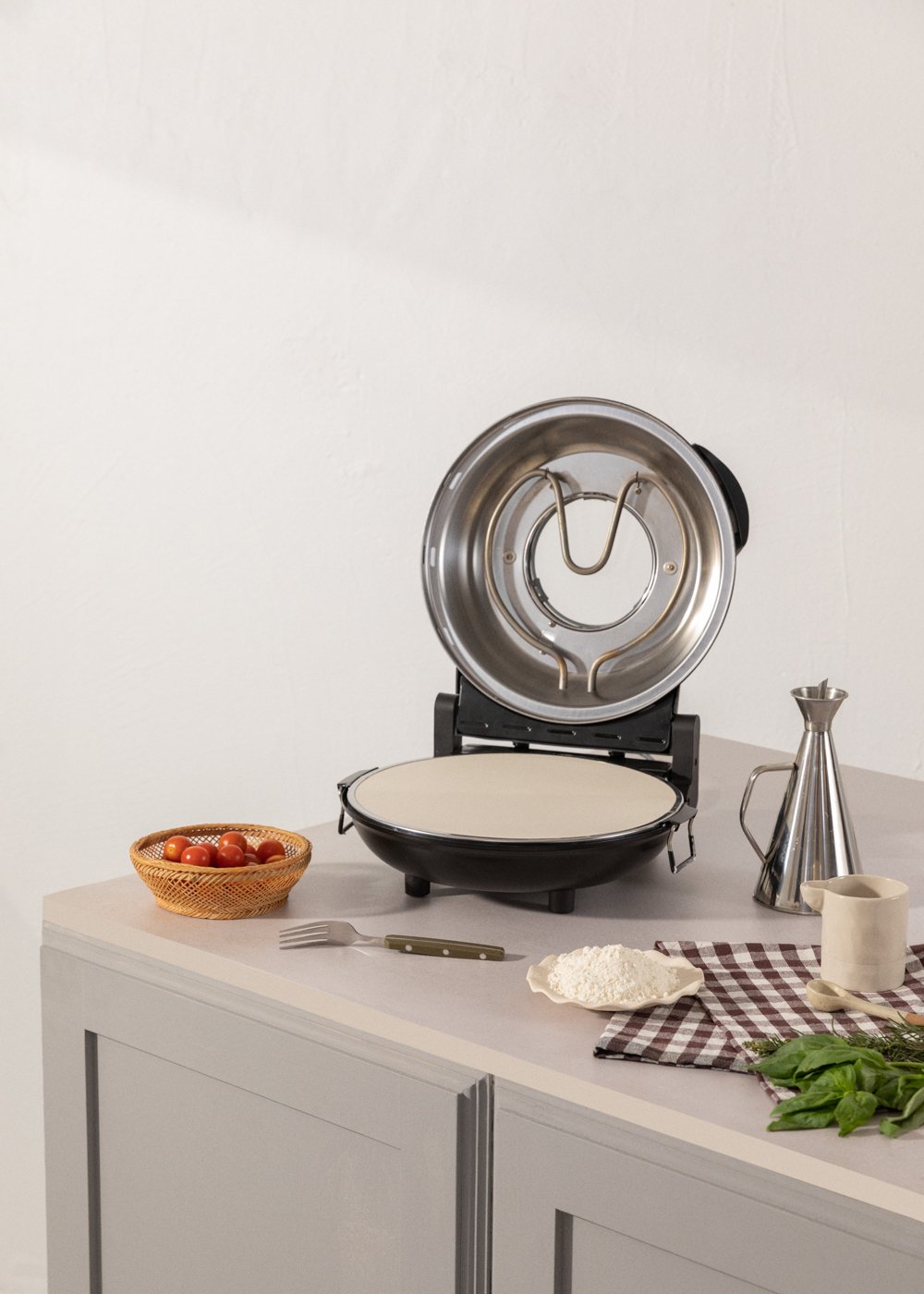 CREATE - PIZZA MAKER - Forno elettrico con pietra refrattaria, immagine della galleria 1