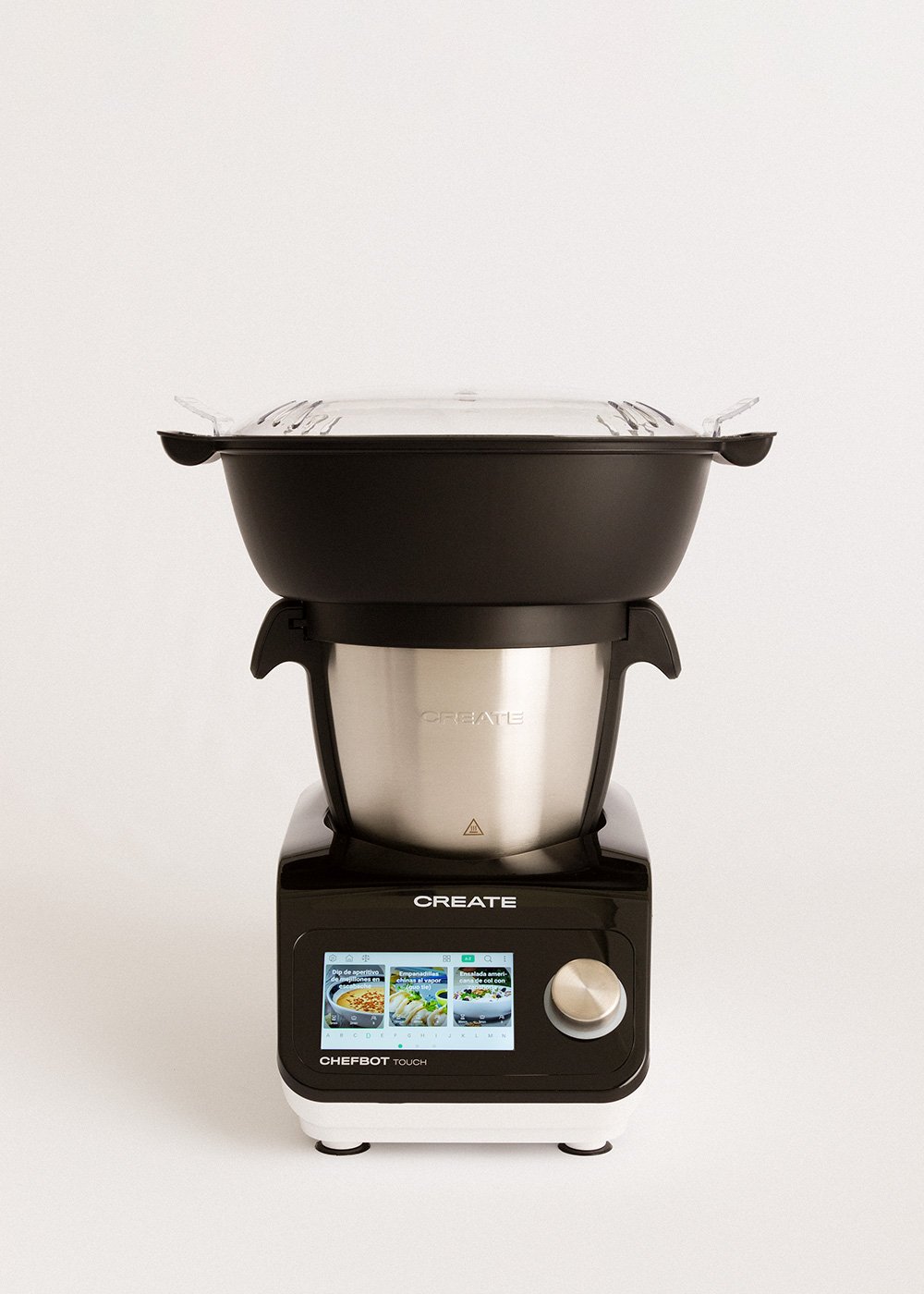 CREATE - CHEFBOT TOUCH - Robot de cucina intelligente + Cesta a Vapore, immagine della galleria 1