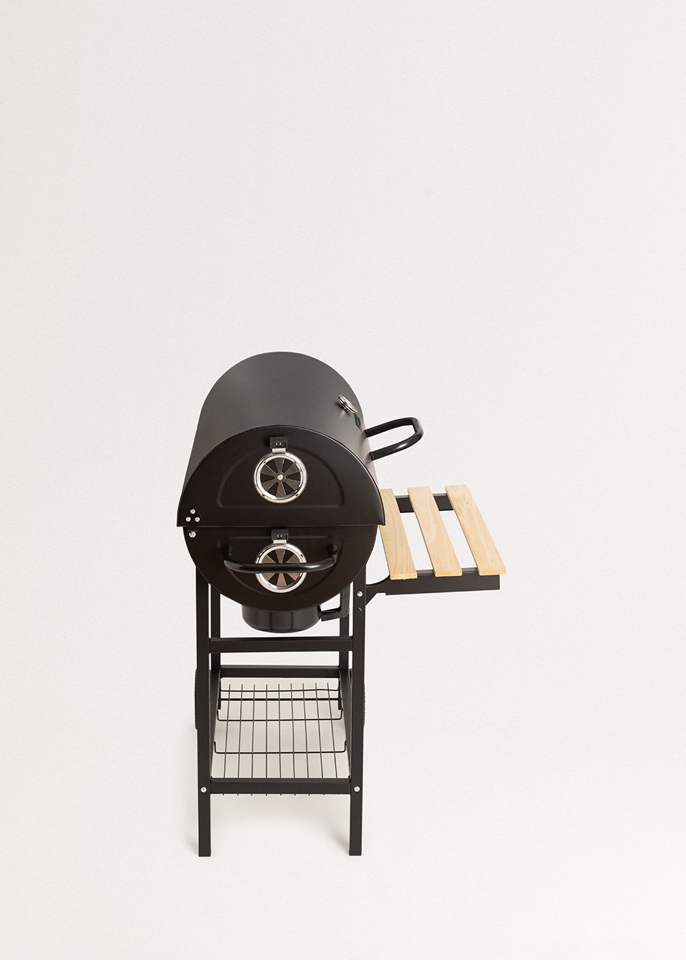 CREATE - BBQ SMOKEY - Barbecue affumicatore a carbone con ruote, immagine della galleria 7