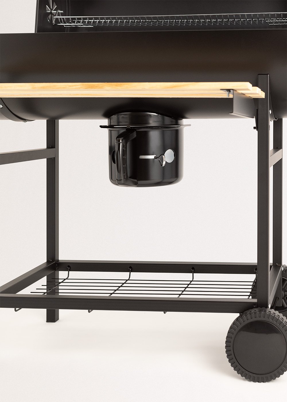 CREATE - BBQ SMOKEY - Barbecue affumicatore a carbone con ruote, immagine della galleria 10