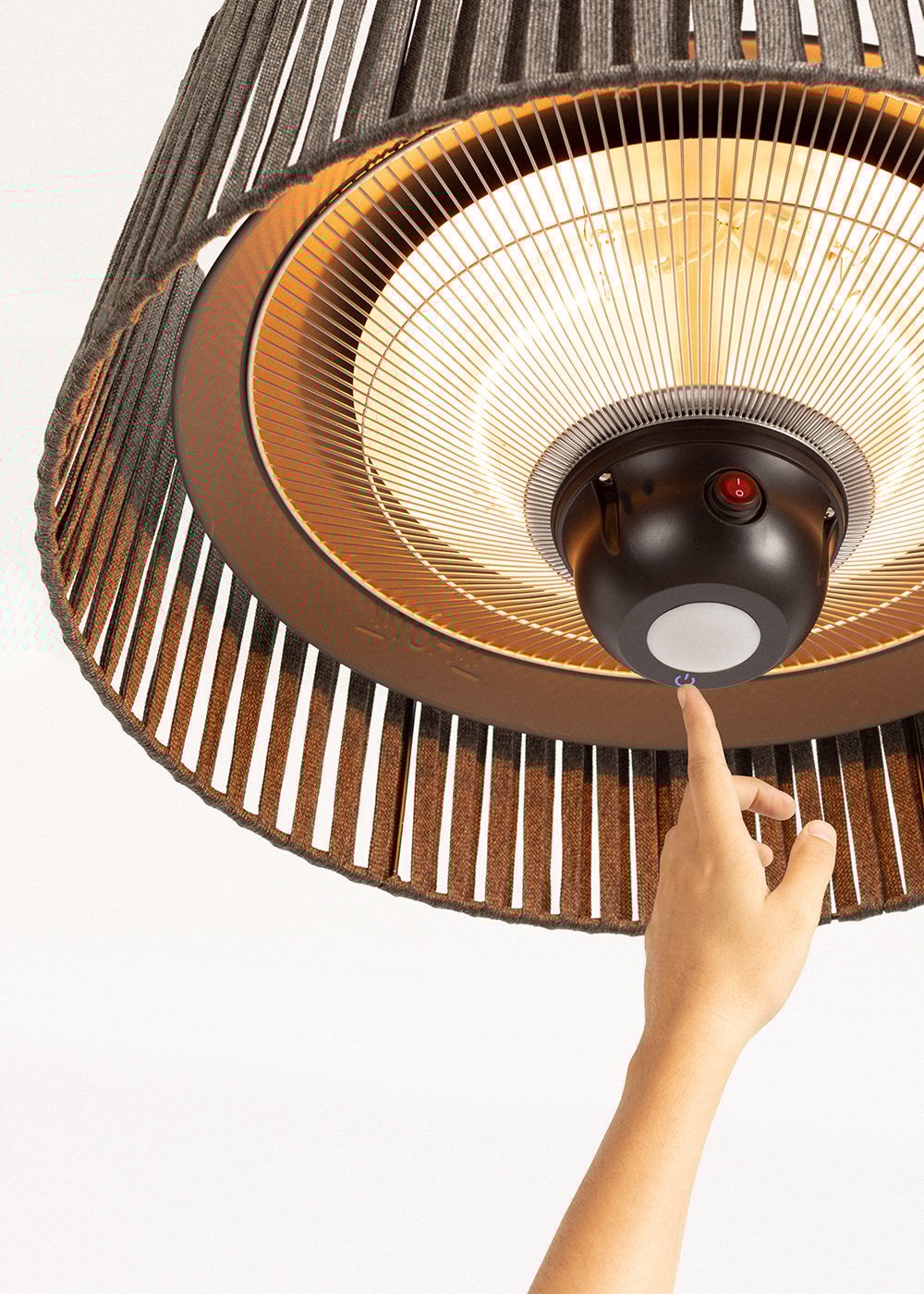 CREATE - HANGING HEATER - Lampada e stufa alogena a infrarossi da 1800W, immagine della galleria 5