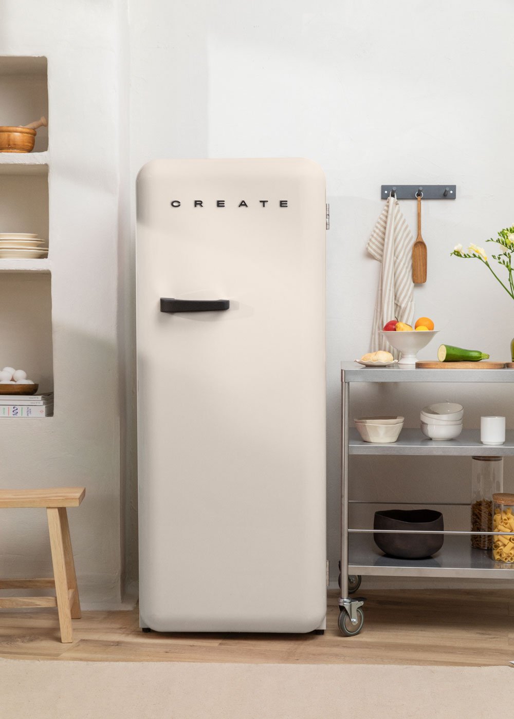 CREATE - FRIDGE RETRO 281L - Frigorifero in stile retrò, immagine della galleria 1