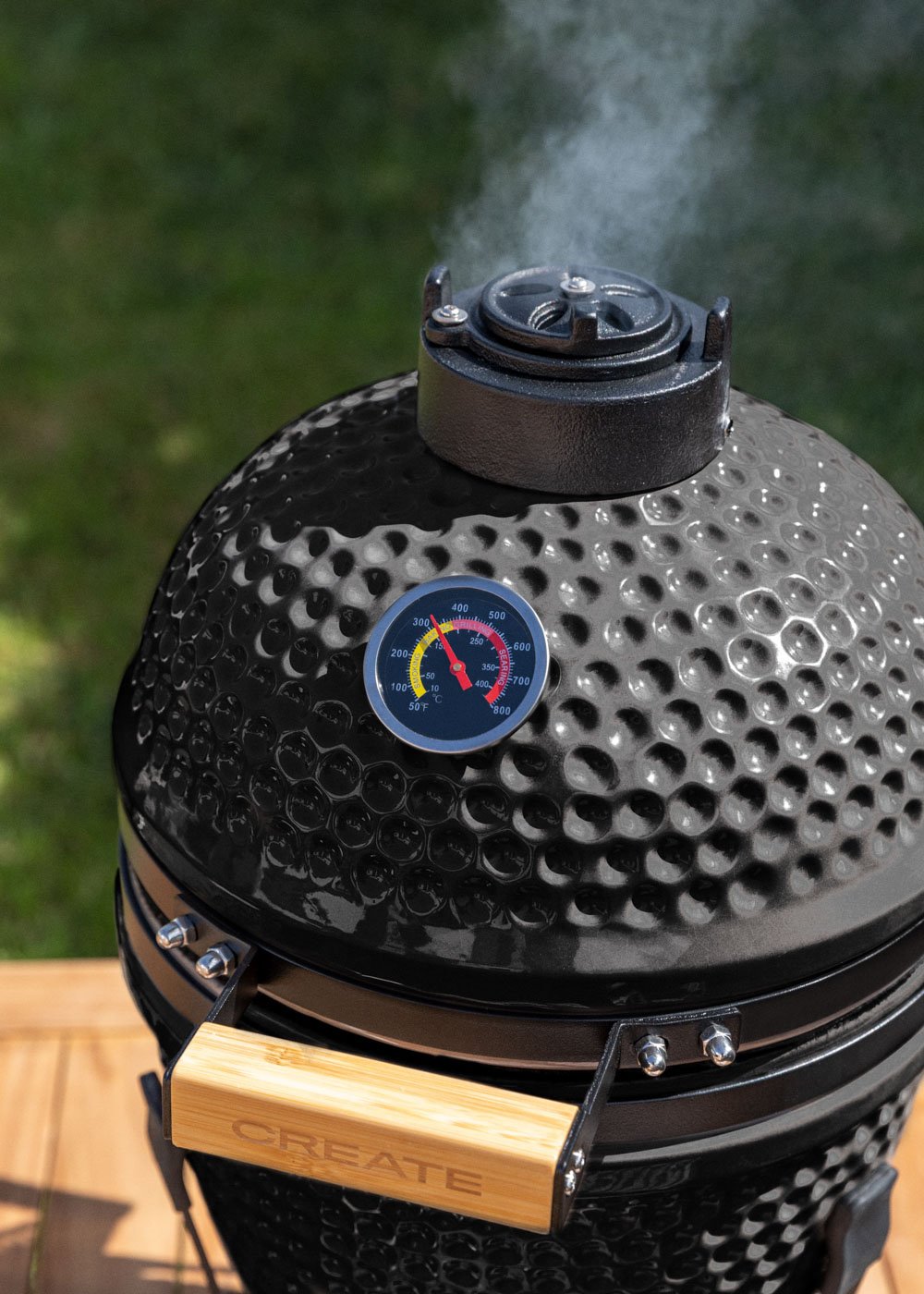 CREATE - BBQ KAMADO - Barbecue affumicatore in ceramica, immagine della galleria 2