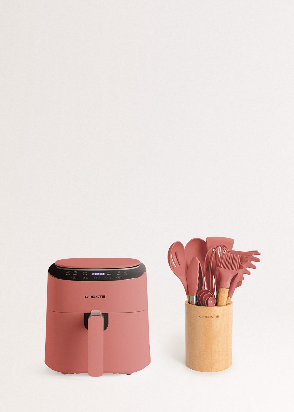 CREATE - Pack AIR FRYER PRO COMPACT 3.5 L + Set di utensili da cucina, immagine della galleria 1