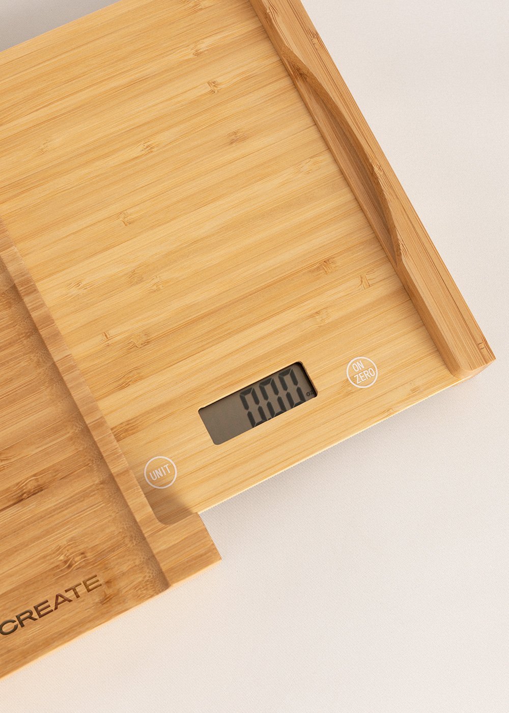 CREATE - BOARD SCALE BAMBOO - Tagliere da cucina con bilancia integrata, immagine della galleria 7
