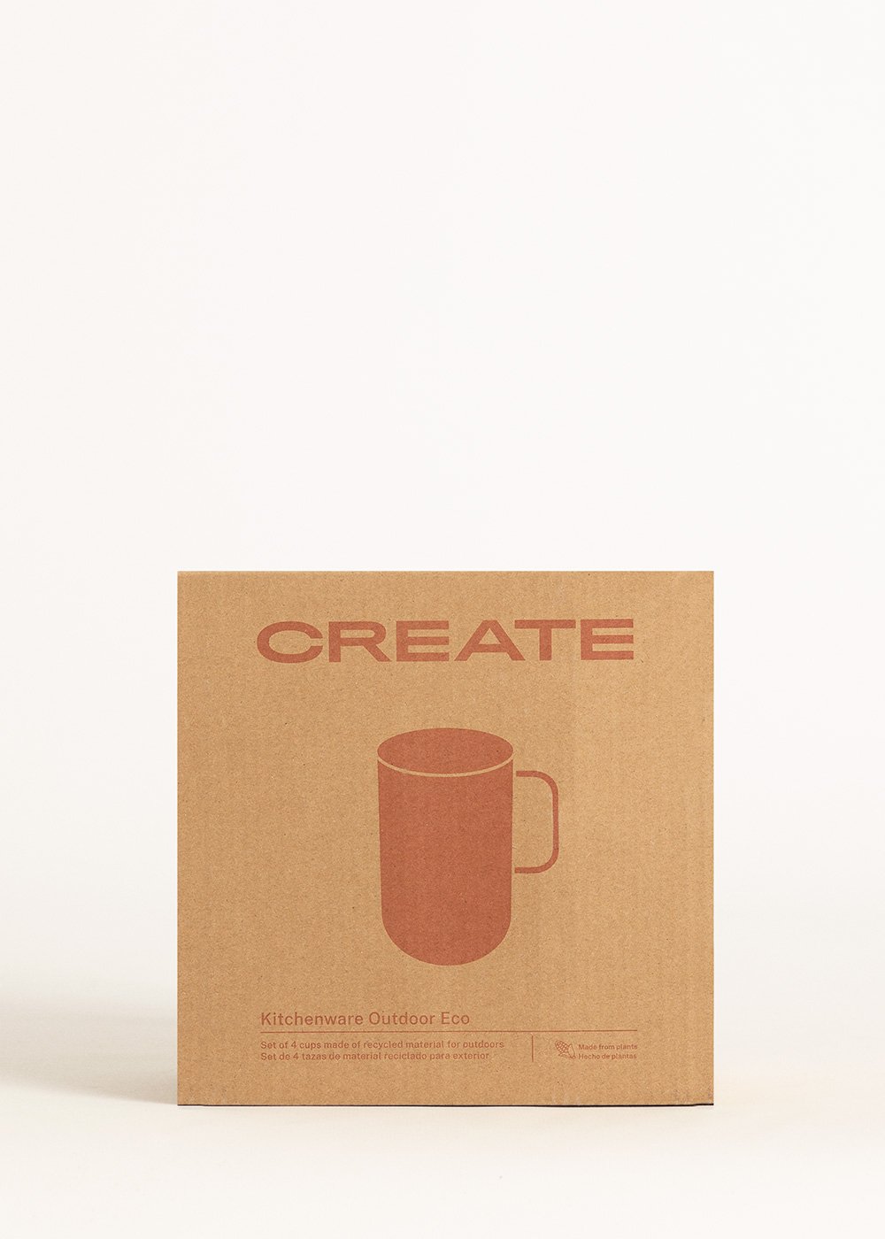 CREATE - KITCHENWARE OUTDOOR ECO - Set di 4 tazze da esterno, immagine della galleria 8