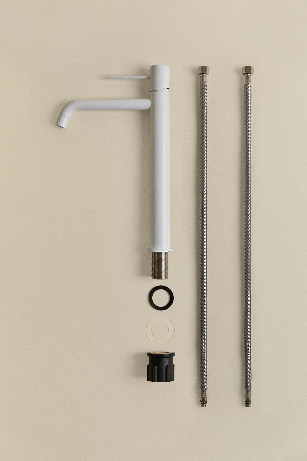 Set rubinetto lavabo e valvola di scarico in ottone Click-Clack Orveta, immagine della galleria 6