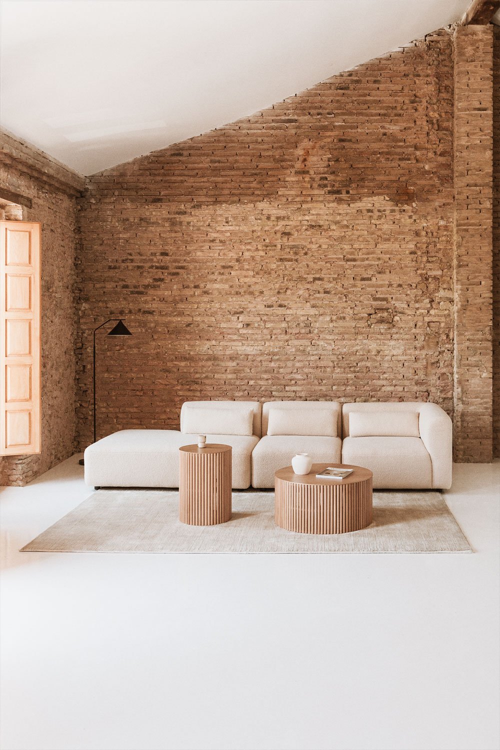 Divano angolare modulare in 3 pezzi Fogler con chaise lounge        , immagine della galleria 1