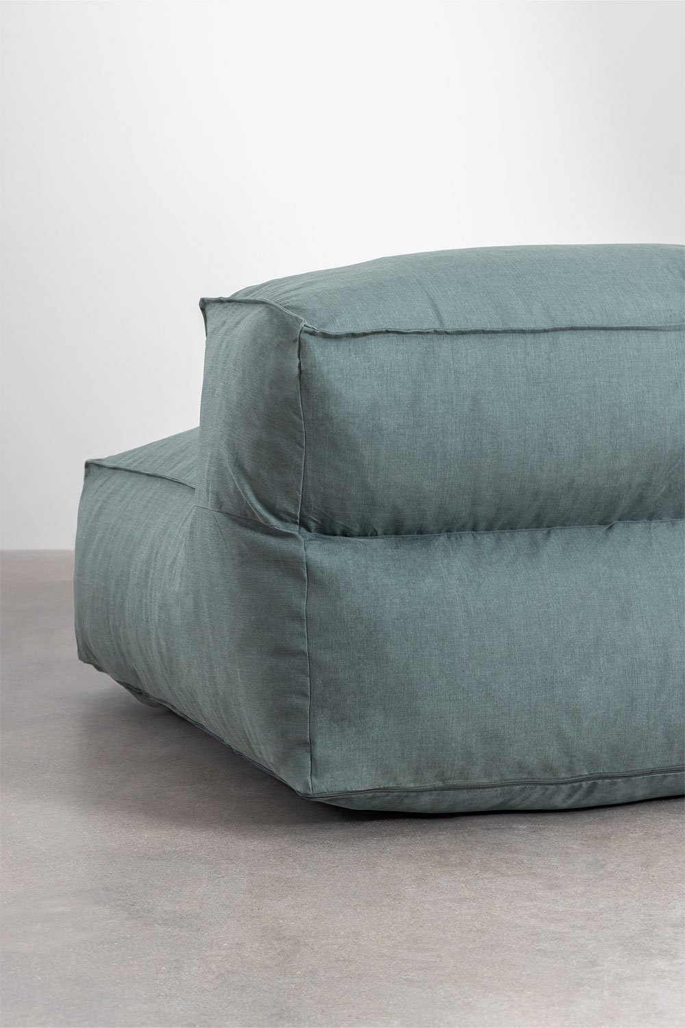 Divano chaise longue da giardino componibile in 3 pezzi Dojans, immagine della galleria 2
