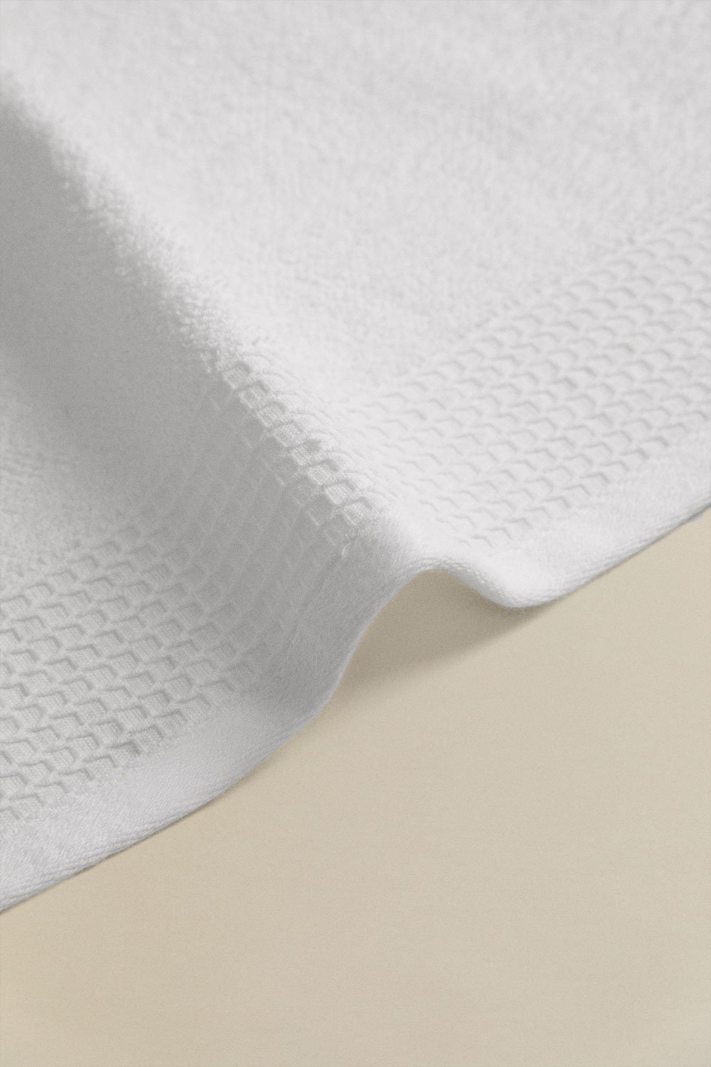 Set 4 asciugamani in spugna di cotone con bordo Claritone   , immagine della galleria 6