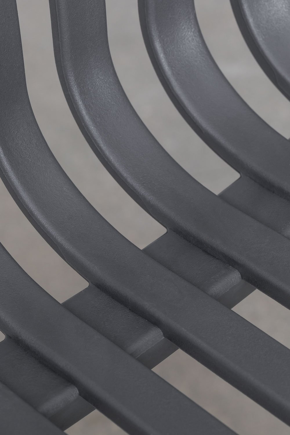 Confezione da 2 sgabelli alti impilabili in polipropilene Wendell, immagine della galleria 7