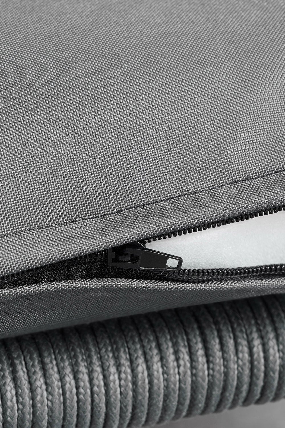 Divano da giardino modulare in 2 pezzi con 2 poltrone angolari Roubly, immagine della galleria 6