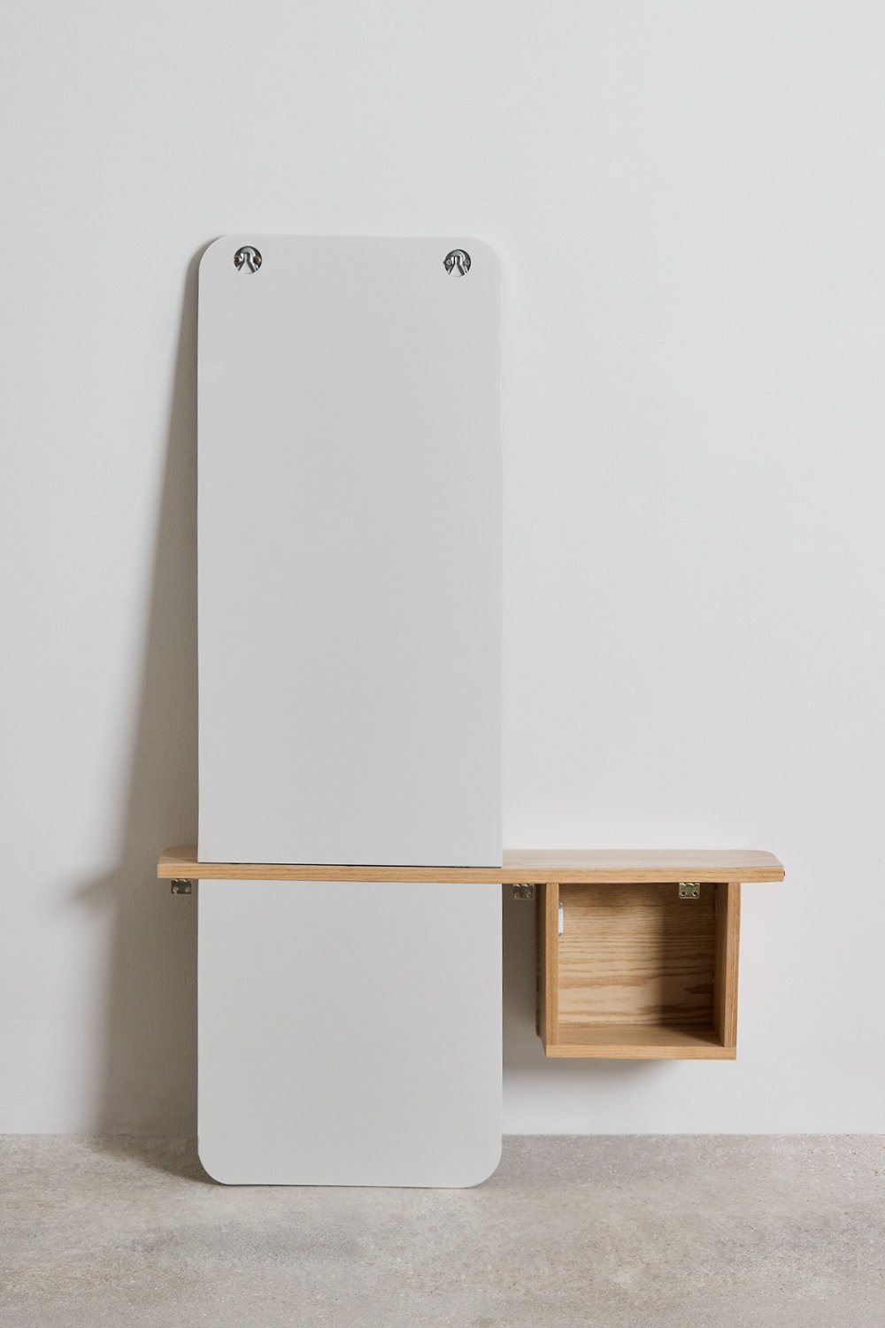 Consolle ingresso 80x120 cm in MDF con specchio Varna, immagine della galleria 8