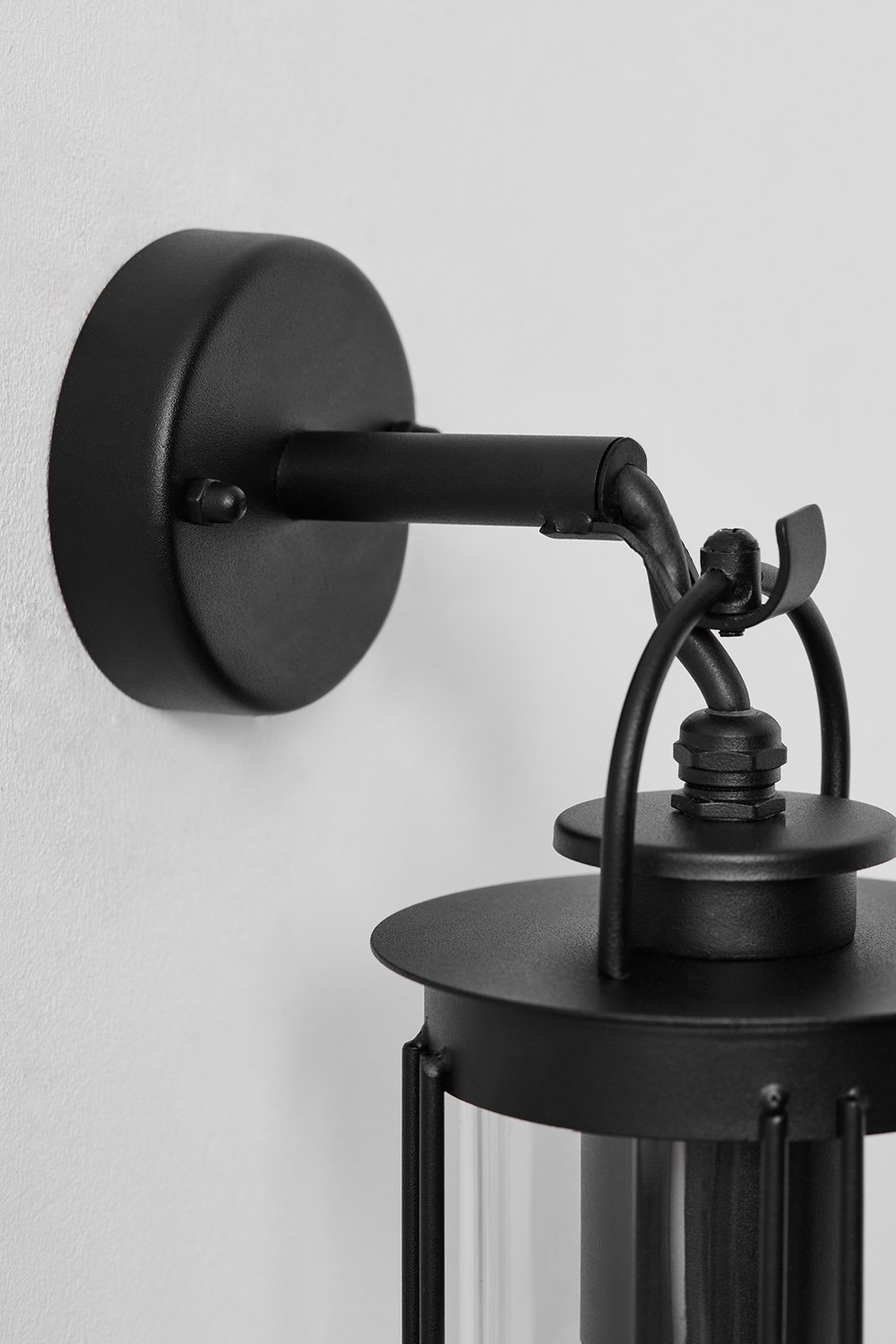 Lampada da parete per esterno Tolira in acciaio inox, immagine della galleria 4