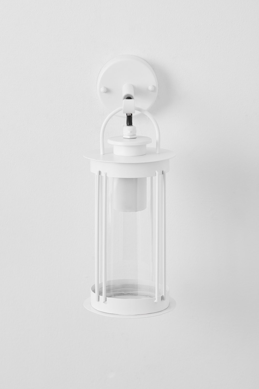 Lampada da parete per esterno Tolira in acciaio inox, immagine della galleria 3